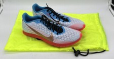 Nike Zoom Rival Racing XC Track Shoes Men's Sz 9 AJ0851-401 White Blue Red