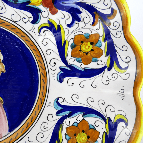 Deruta Majolica Bowl Neo Renaissance, Ricco Faience Raffaellesco Bowl - Picture 8 of 11