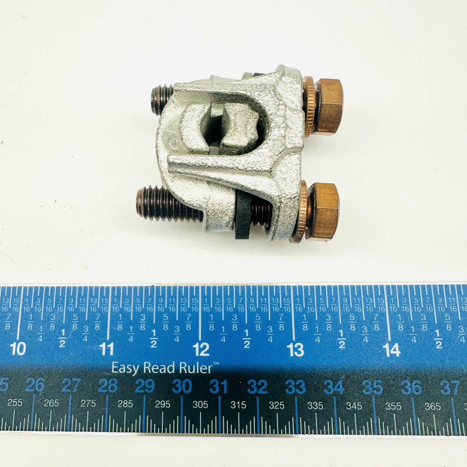 Penn Union Corp VTA-2 Bronze Heavy-Duty Parallel Clamp 1/0 Str. to 4/0 Str