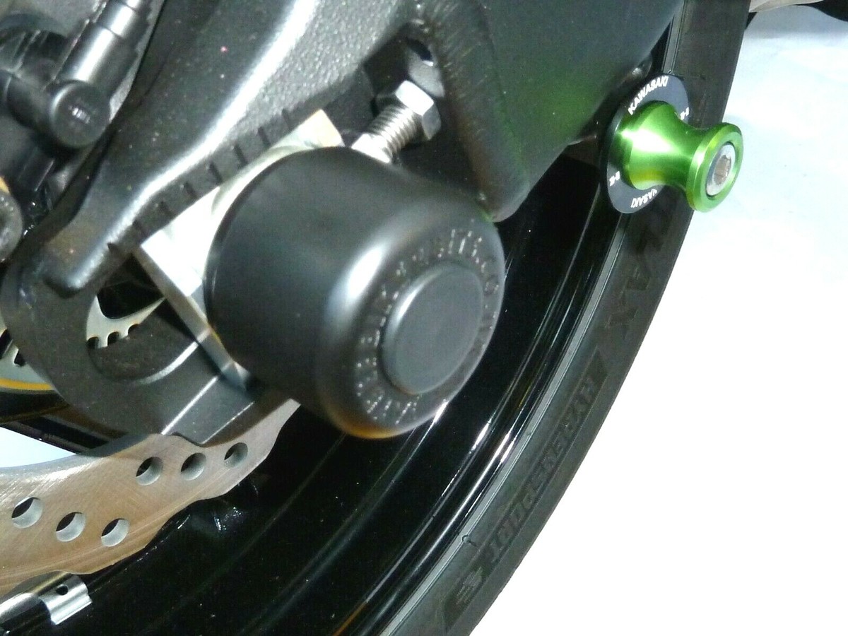 虫ころ KAWASAKI ZX6R 636 2019-2022 CRASH MUSHROOMS REAR AXLE