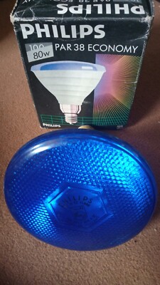 Philips  PAR38 PAR 38 E27 Strahler Pressglaslampe Lampe  100W  FLOOD 