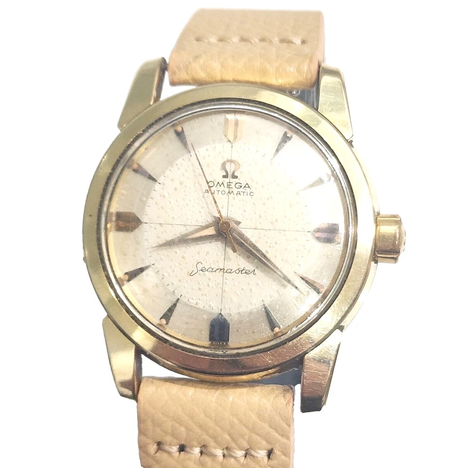 Caja de oro OMEGA Seamaster Relojes de pulsera