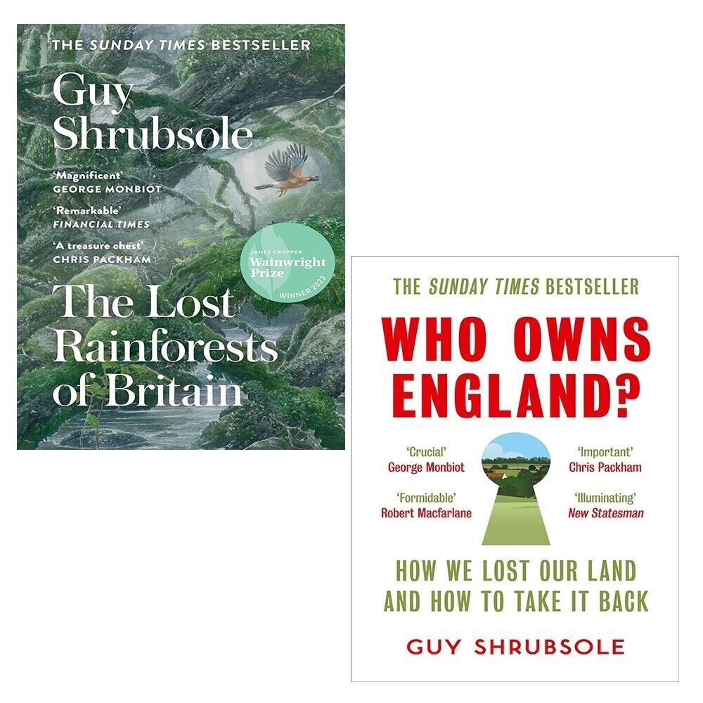 Guy Shrubsole Unisex Collection 2 Books Set (Who Owns England, Lost Rainforests Of Britain) - Image 4