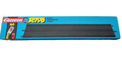 Carrera Servo 160 Doppel Gerade Auto Rennbahn Zubehör Ersatzteil 68509 NEU OVP