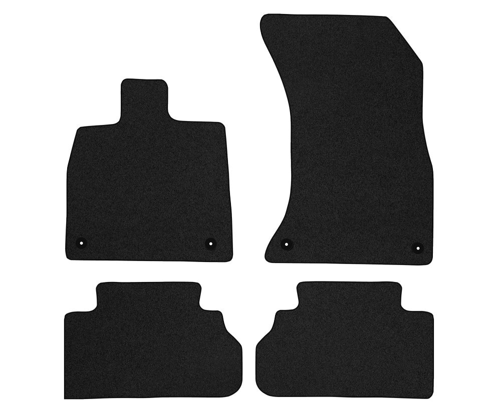 Tapis de sol en velours bleu mat pour Audi Q5 II depuis 2016