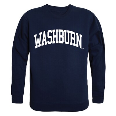 Washburn University Ichabods WU Arch Crewneck Sweatshirt Sweater
