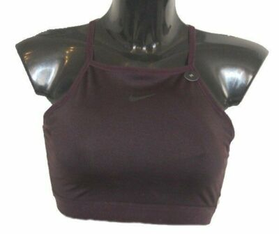 DAMEN NIKE PRO SPORT INDY BRA  SPORTS BH   877244 652 BORDEAUX  M / 38 NEU