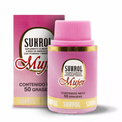Sukrol Woman Dietary Supplement Vitamins & Minerals 50 Tabs