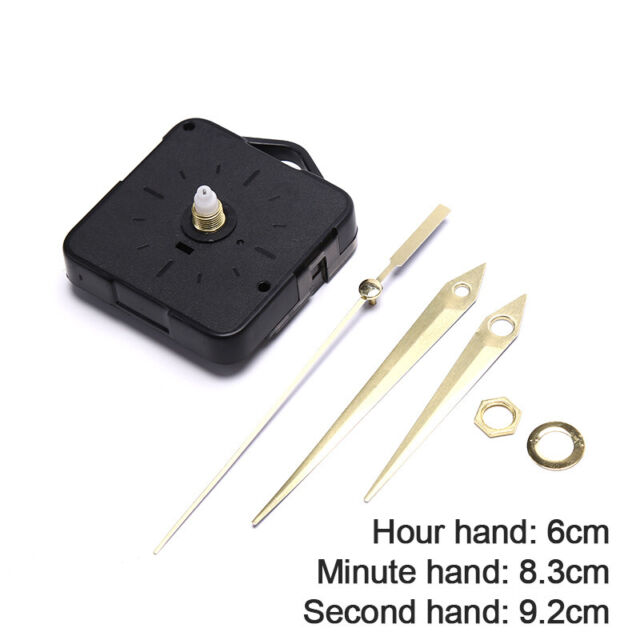 Quartz Clock Movement Mechanism Hands Wall Repair Tool Parts Set DIY Poin`S0