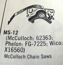Guaranteed Parts MS12 Point Set fits McCulloch