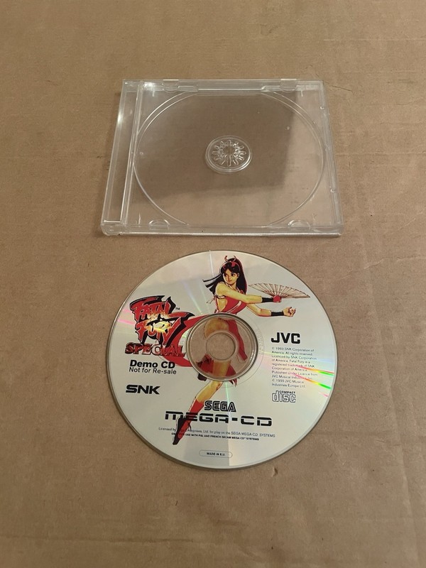 Sega Mega Drive Fatal Fury Special Demo Only Pal Version Fast Despatch Next Day