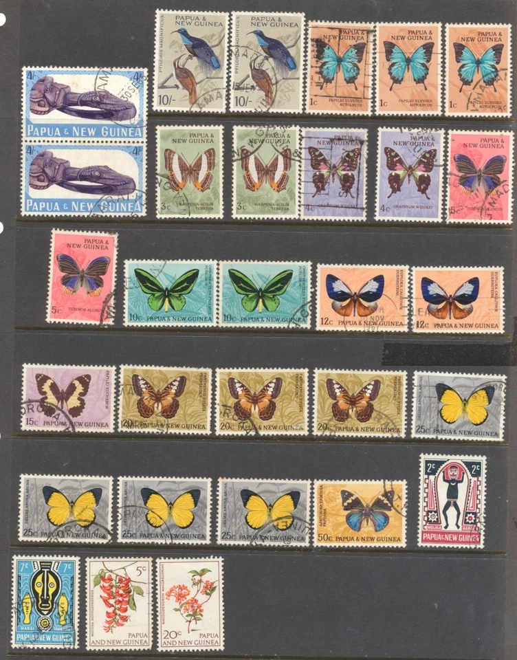 EBG. Stamps of Papua / Papua  New Guinea - Image 3 of 4