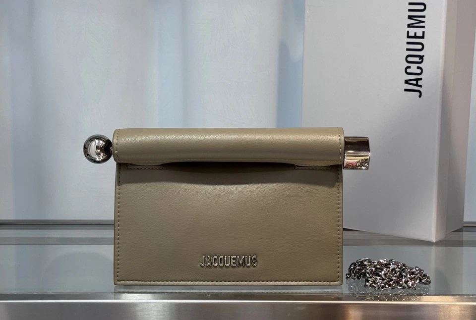 Jacquemus Pochette Rond 手包 米色 小号 & 大号 - 全新 — 第 2/4 张图片