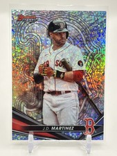 2022 Bowman's Best J.D. Martinez #68 Mini Diamond Refractor 101/299 Red Sox