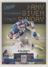 2021 Prestige Any Given Sunday Xtra Points Platinum 23/25 Ottis Anderson 0c2