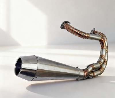 Premium Stainless 2-1 Exhaust Harley Dyna & FXR 1986 2017   Performance Boost