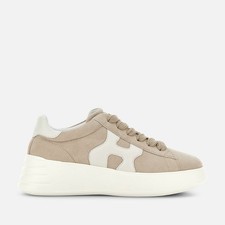 HOGAN Donna Sneaker Rebel scamosciata sabbia   SCONTO 30%