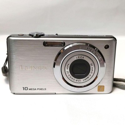 Panasonic Lumix DMC FS7 Silver Digital Camera 10MP 4x Optical Zoom