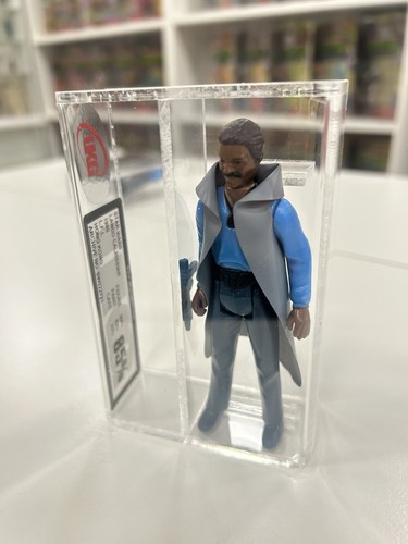 VINTAGE STAR WARS GRADED LANDO CALRISSIAN NO TEETH FIGURE - UKG 85% HONG KONG - Picture 8 of 8