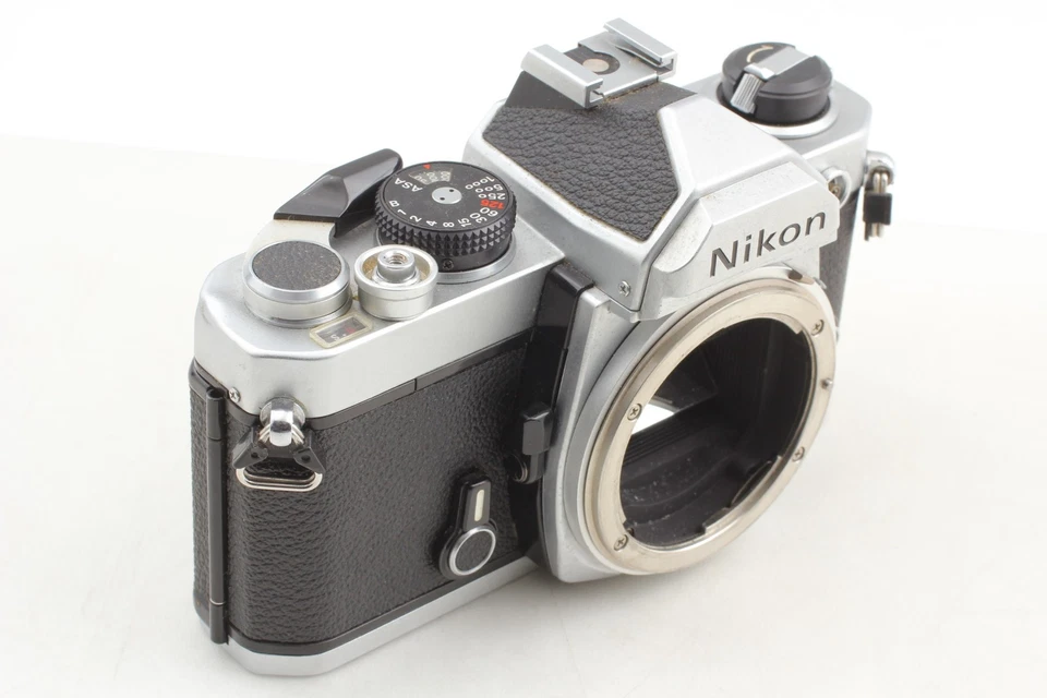 [N ESTADO PERFEITO] Câmera de Filme Nikon FM 35mm SLR Micro-Nikkor 55mm f/2.8 Lente Do Japão - Imagem 4 de 4