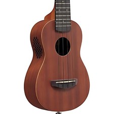 Ibanez UKS100OPN Soprano Ukelele con Bolsa Poro Abierto Natural