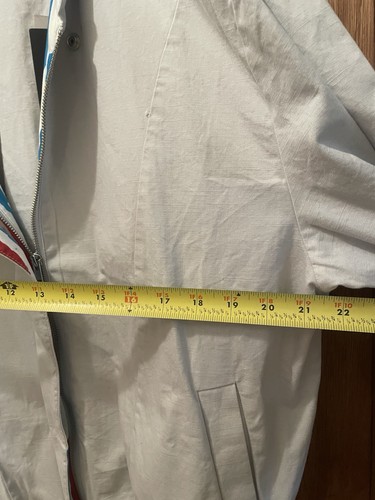 STRANGER THINGS X Quiksilver Collab “The Steve” Jacket L Cotton Light Gray NWT - Picture 12 of 14