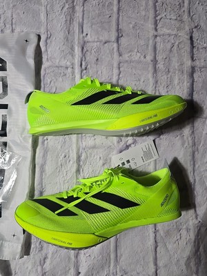 Adidas Adizero Finesse Track Spikes Men\'s Size 9 IG2018 Lucid Lemon Black New Adidas Adizero Finesse Track Spikes Lucid Lemon Black IG2018  main image 3