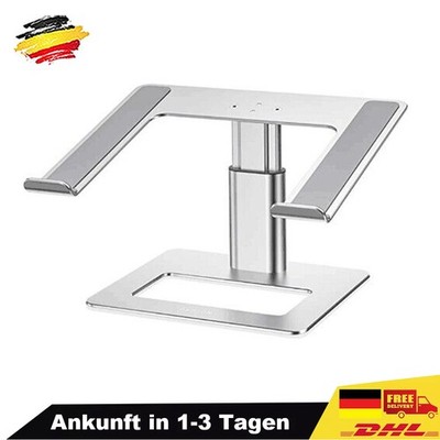 Ergonomic Metal Laptop Stand Adjustable Notebook Tablet Holder for 11-17.3 inch