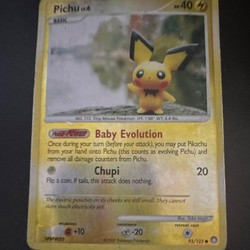 Pichu 93/123 Mysterious Treasures Reverse Holo
