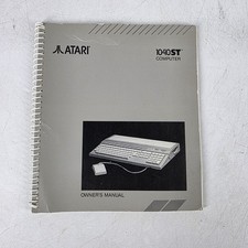 Rare Vintage 1986 Atari 1040 ST Computer PC Owners Manu
