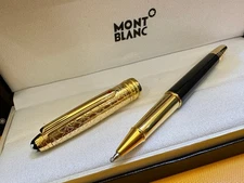 Montblanc Meisterstuck Around the World in 80 Days Rollerball Pen Black Gold
