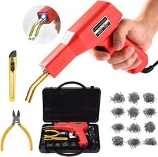 Saldatrice Plastica Calda 50W Kit Riparazione Paraurti Auto Con Graffette
