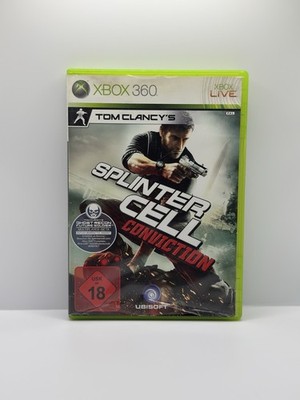 Tom Clancy's Splinter Cell: Conviction (Microsoft Xbox 360) in OVP mit Anleitung