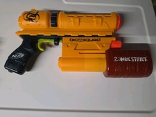 Nerf Zombie Strike Biosquad Zombie Eraser Zr-100 Blaster
