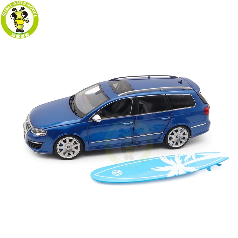 1/18 NZG VW Volkswagen Passat Estate R36 универсал синий литая модель автомобиля - Изображение 2 из 4