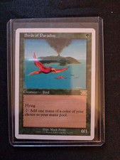 Birds of Paradise Classic MTG Core Set 6th Edition Regular RARE NM cond.