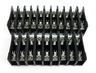 20pcs IDEC BAF111SU Terminal Block Fuseholder Type 10A 600V M6 (Lot of 20)