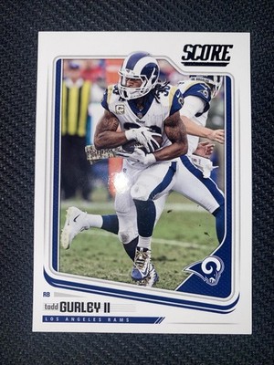 2018 Score #167 Todd Gurley II - Los Angeles Rams NFL Football