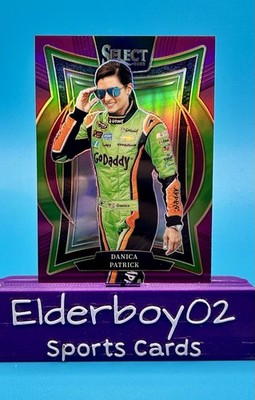 Danica Patrick /199 Grandstand Purple Prizm 2025 Panini Select Racing Nascar