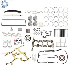 Engine Pistons Overhaul Rebuild Kit Head Gasket For Chevy Cruze Buick 1.4l Turbo