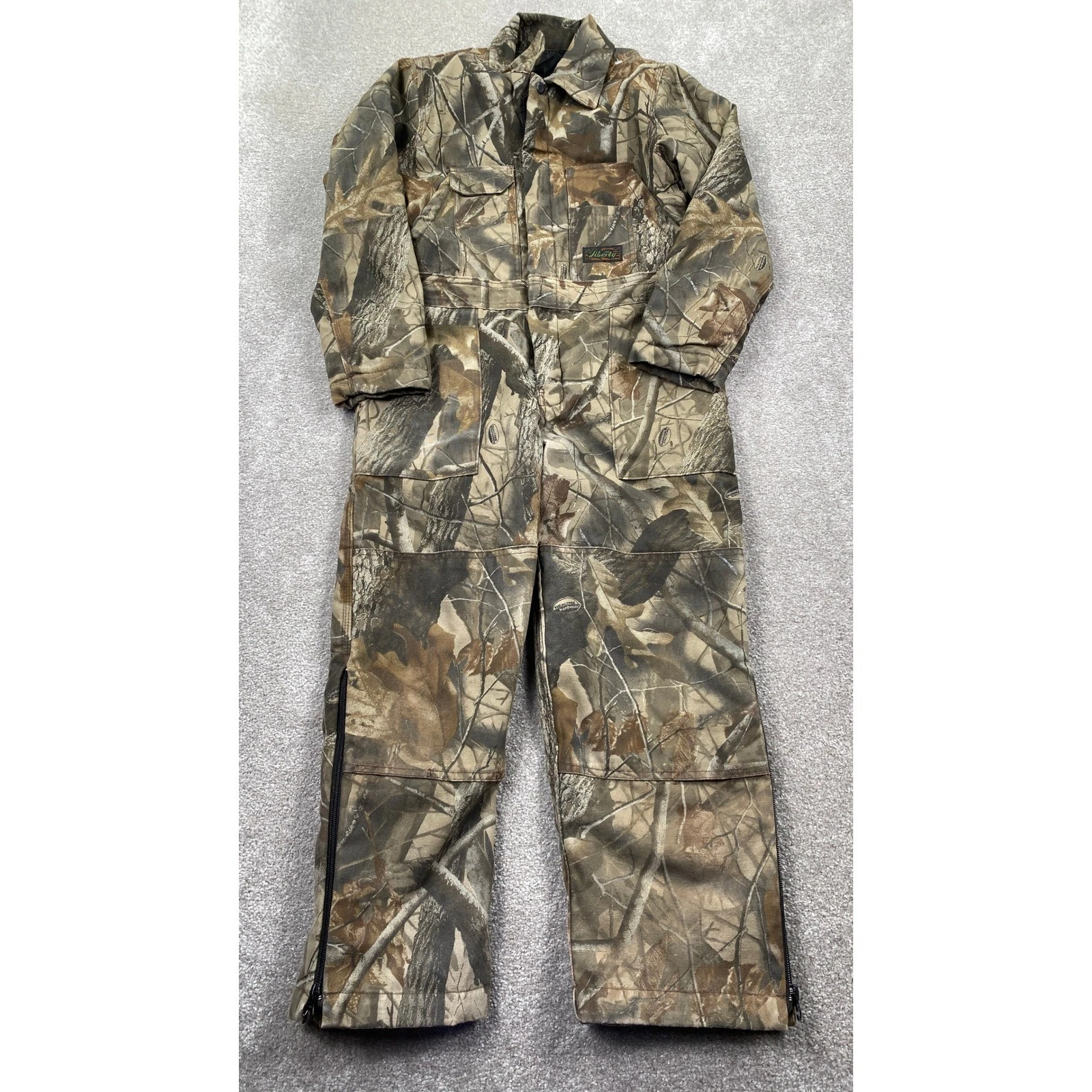 Liberty Youth 10 Regular Realtree Hardwoods Camo Insulated Coveralls WYMC555HW