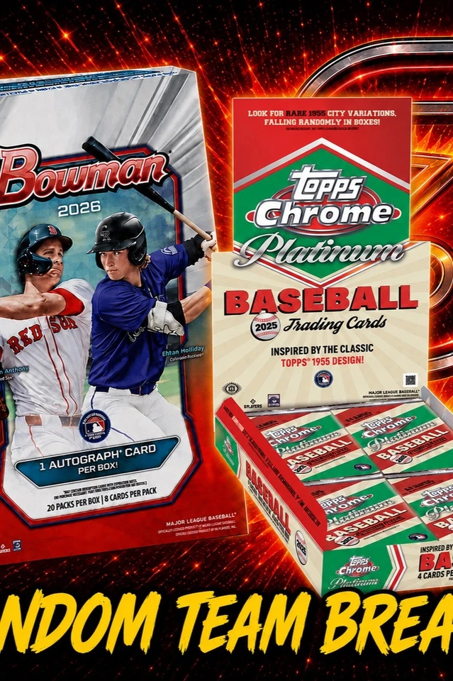 ⚾️ 2026 Bowman Hobby & 2025 Topps Chrome Platinum ⚾️
