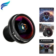 1.8mm 180  Wide Angle Board Lens, HD 5mp Fisheye View CCTV Wide Angle Camera ...