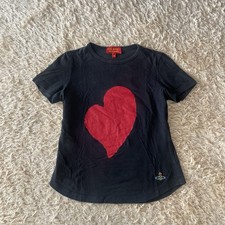 Vivienne Westwood Vintage Heart Printed ORB T-shirt from Japan