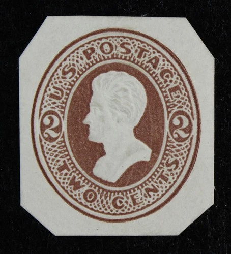 CKStamps: US Cut Square Stamps Collection Scott#U128 Unused H NG