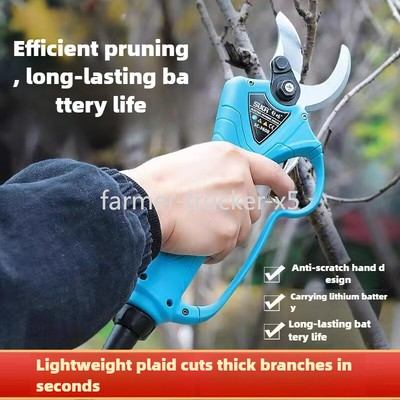 Rechargeable Electric Scissors Fruit Tree Garden Pruning Coarse Branch Special