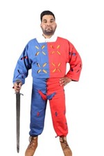 Renaissance Men Costume,Landsknecht Dress Chemise for men,Renfair men Dress