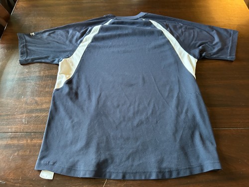 Men's Size Medium Champion Navy and White Salty Dog T-Shirt - Picture 3 of 3