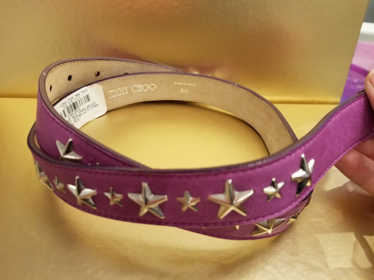 Jimmy★Choo(セールで訳ありだから破格)オシャレStarStuds/Belt Jimmy☆Choo(セールで訳ありだから破格)オシャレStarStuds/Belt