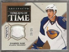 2018-19 Artifacts #TT-EK Evander Kane Threads of Time Premium 23/25-Thrashers